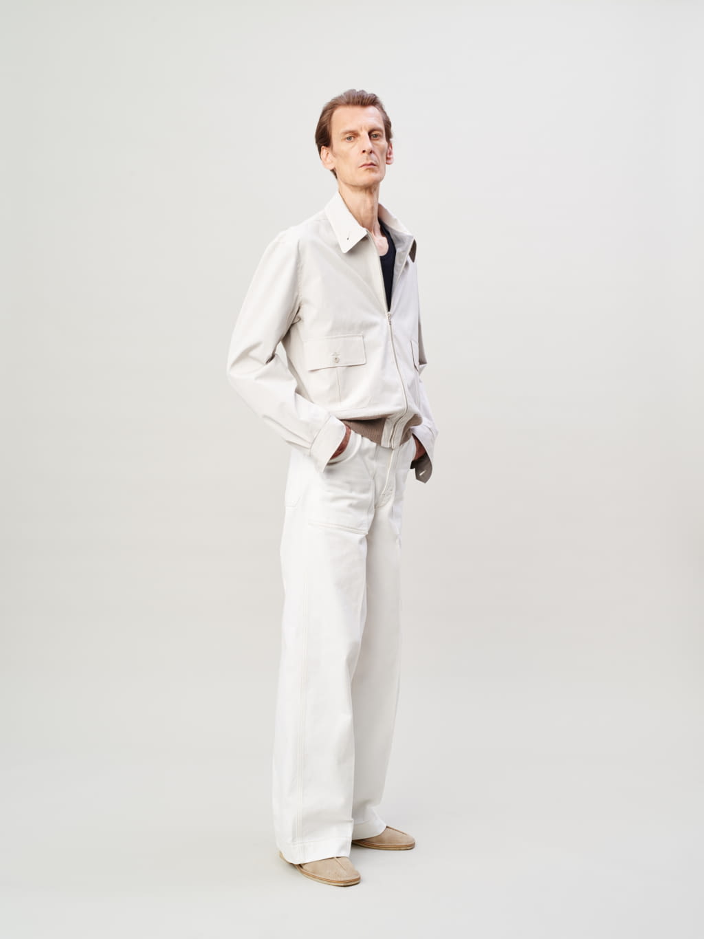 Fashion Week Paris Spring/Summer 2020 look 18 from the Lemaire collection menswear