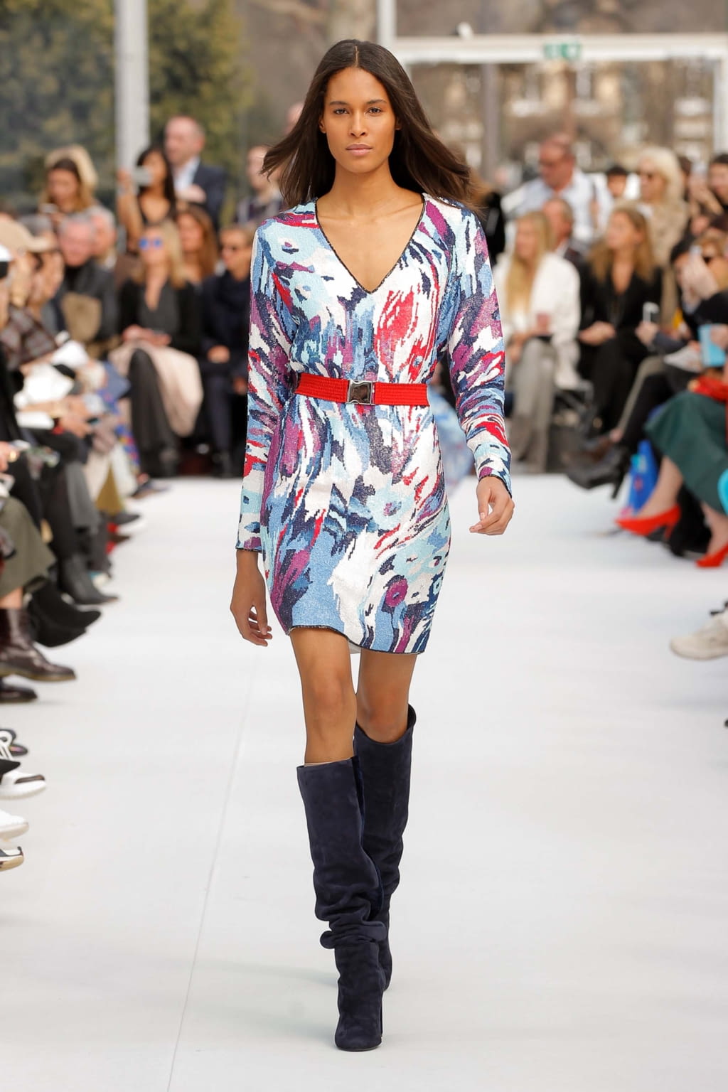 Fashion Week Paris Fall/Winter 2018 look 28 from the Leonard Paris collection womenswear