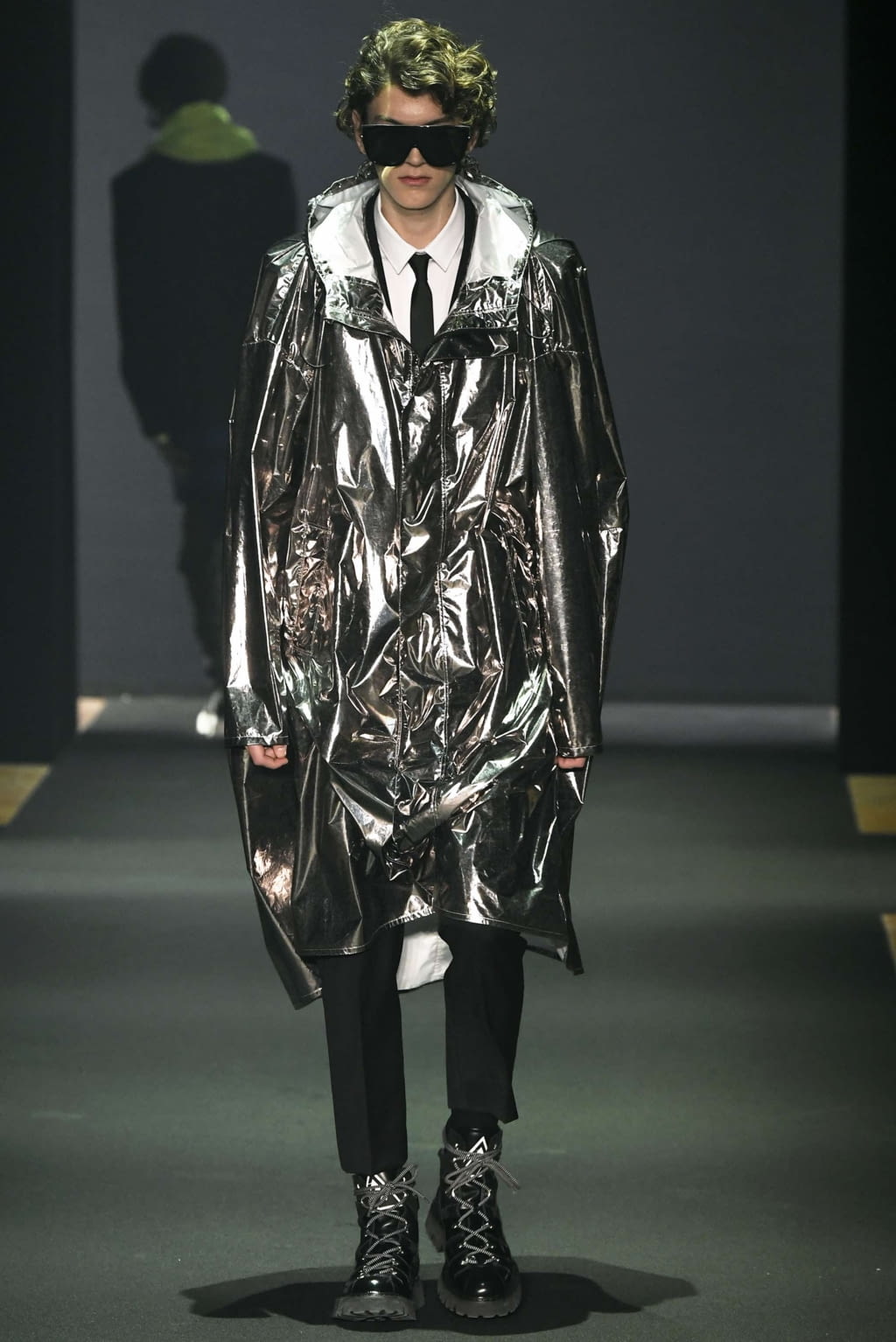 Fashion Week Milan Fall/Winter 2019 look 8 de la collection Les Hommes menswear
