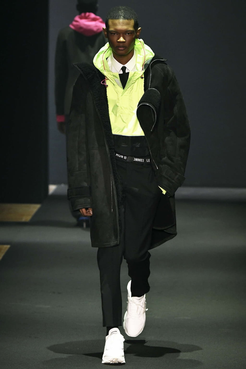 Fashion Week Milan Fall/Winter 2019 look 11 from the Les Hommes collection menswear