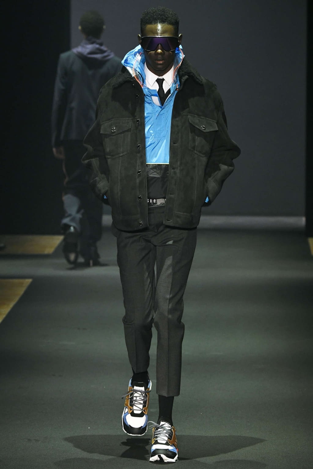 Fashion Week Milan Fall/Winter 2019 look 13 from the Les Hommes collection 男装