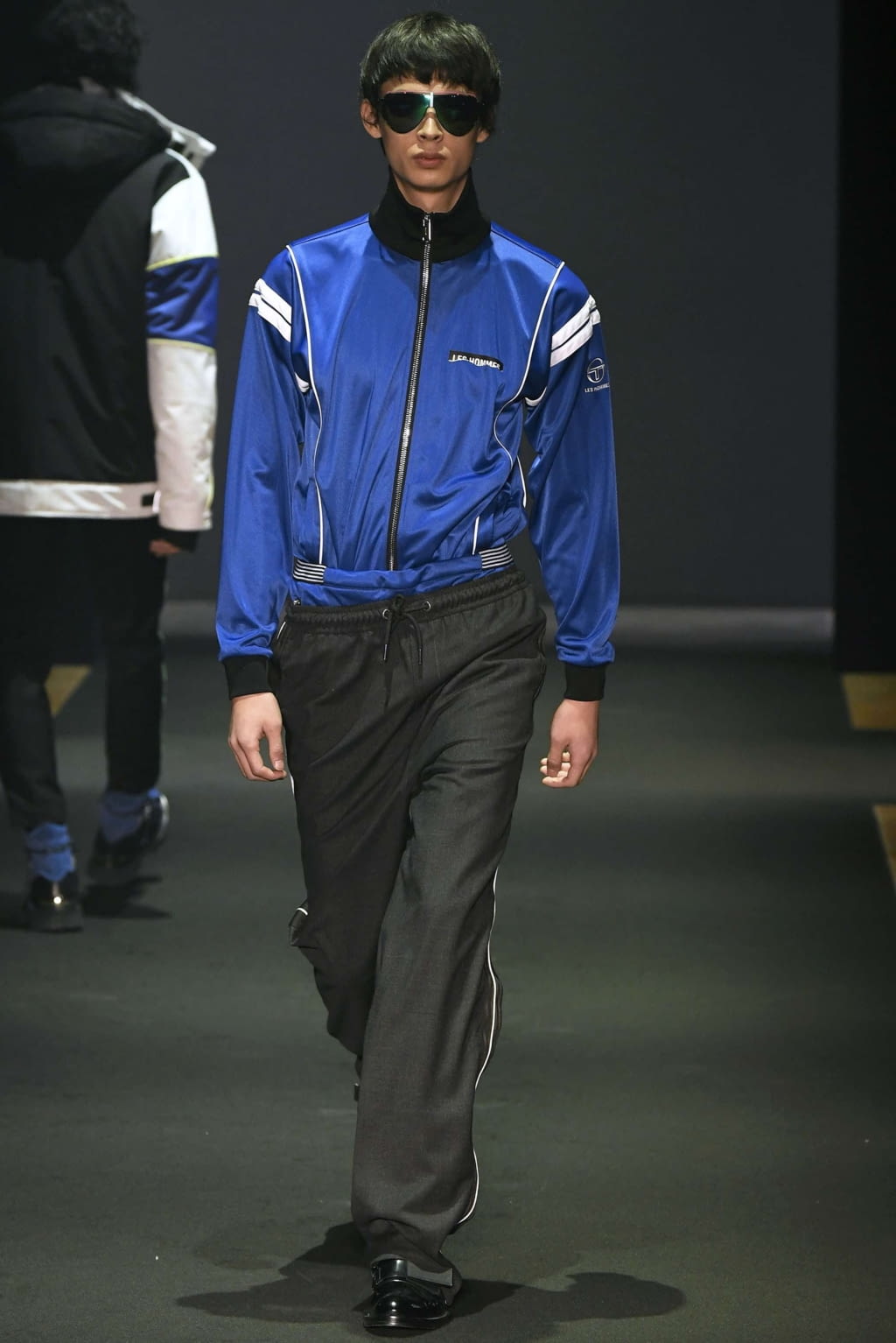 Fashion Week Milan Fall/Winter 2019 look 44 from the Les Hommes collection 男装