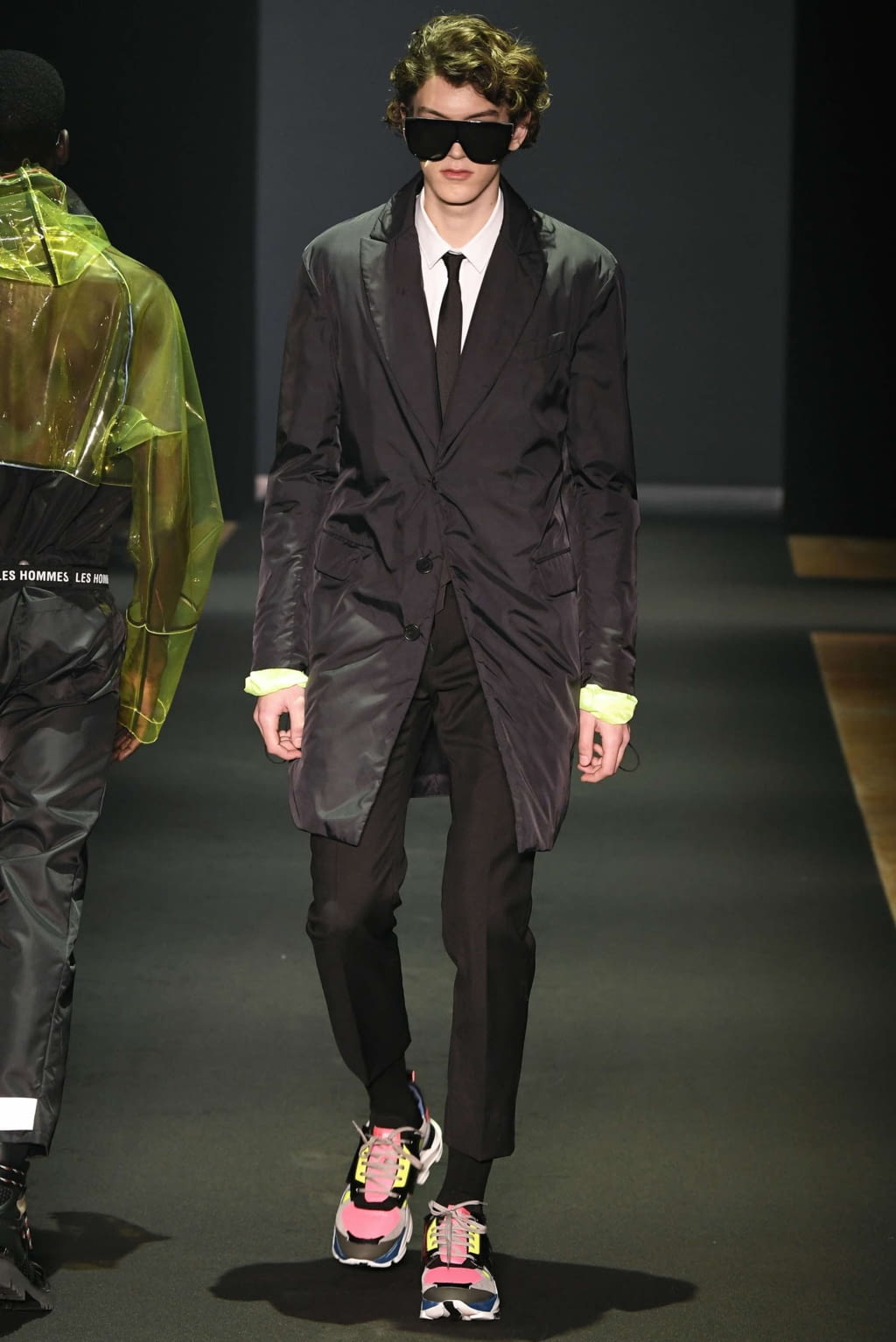 Fashion Week Milan Fall/Winter 2019 look 39 from the Les Hommes collection menswear