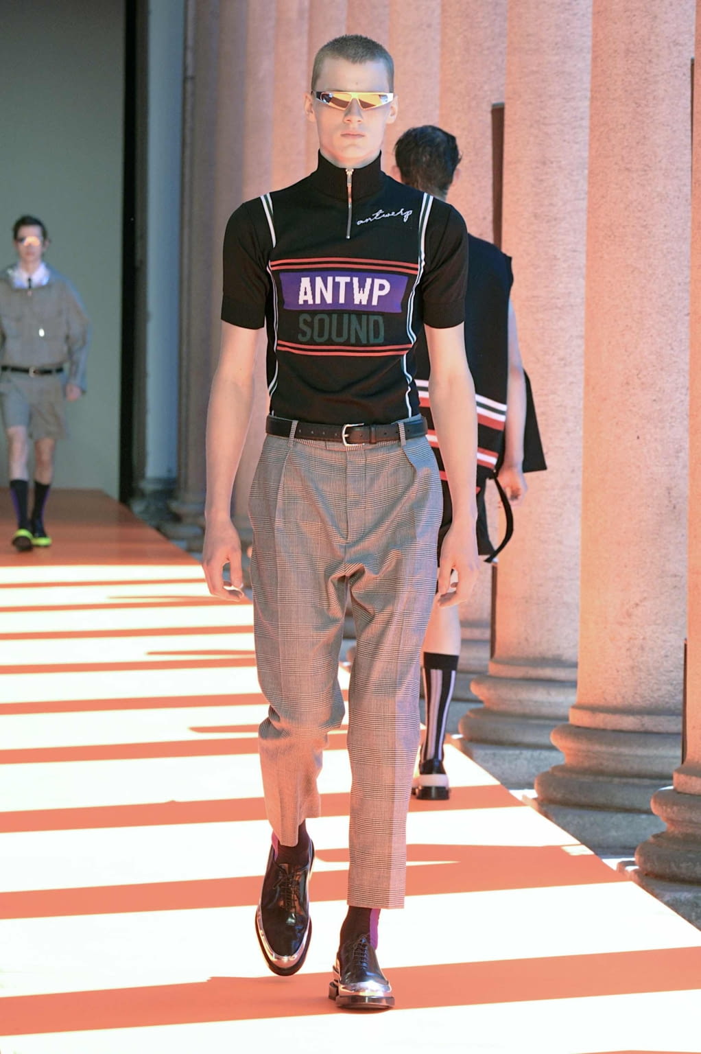 Fashion Week Milan Spring/Summer 2020 look 4 from the Les Hommes collection menswear