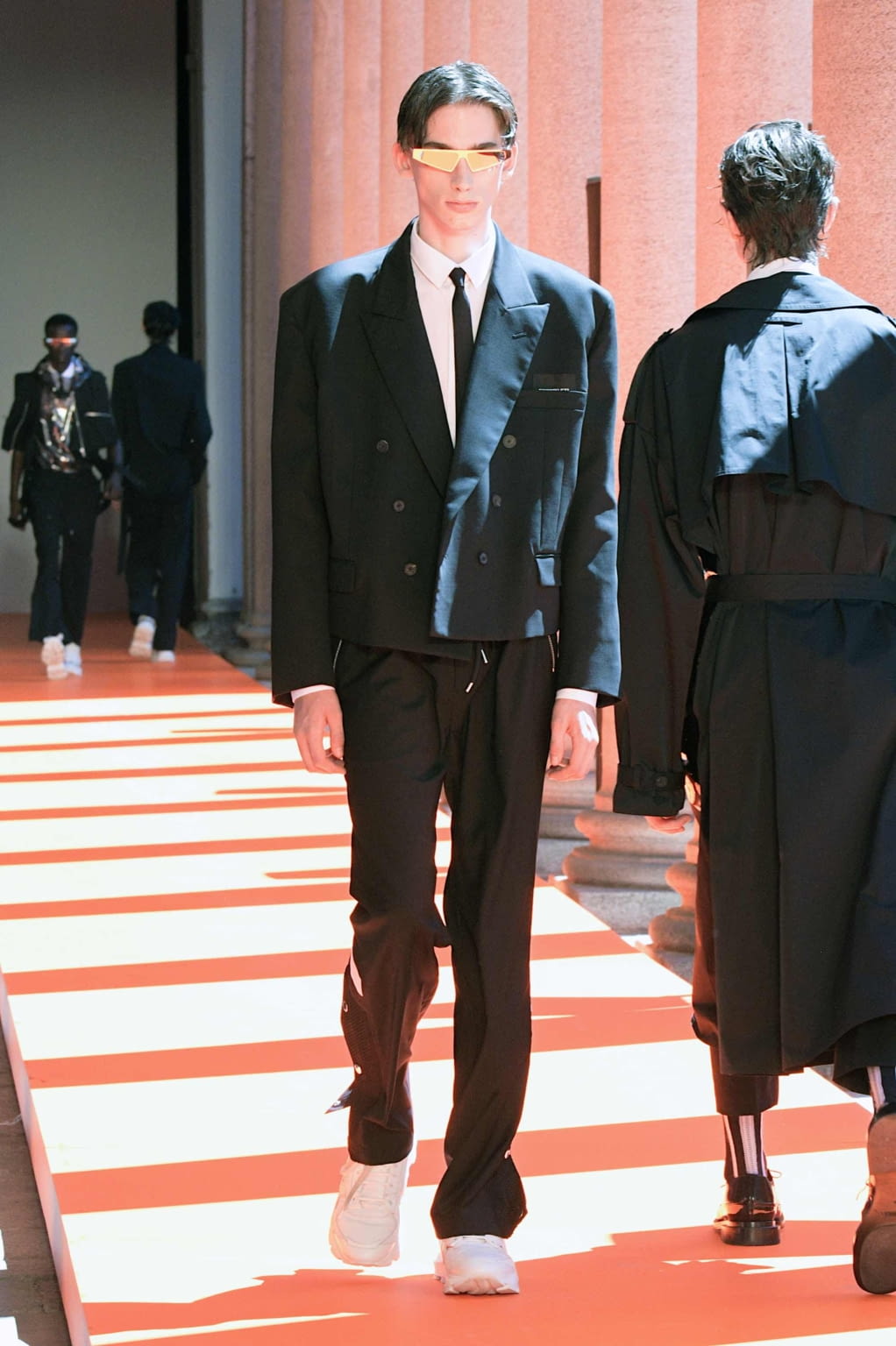 Fashion Week Milan Spring/Summer 2020 look 20 from the Les Hommes collection menswear