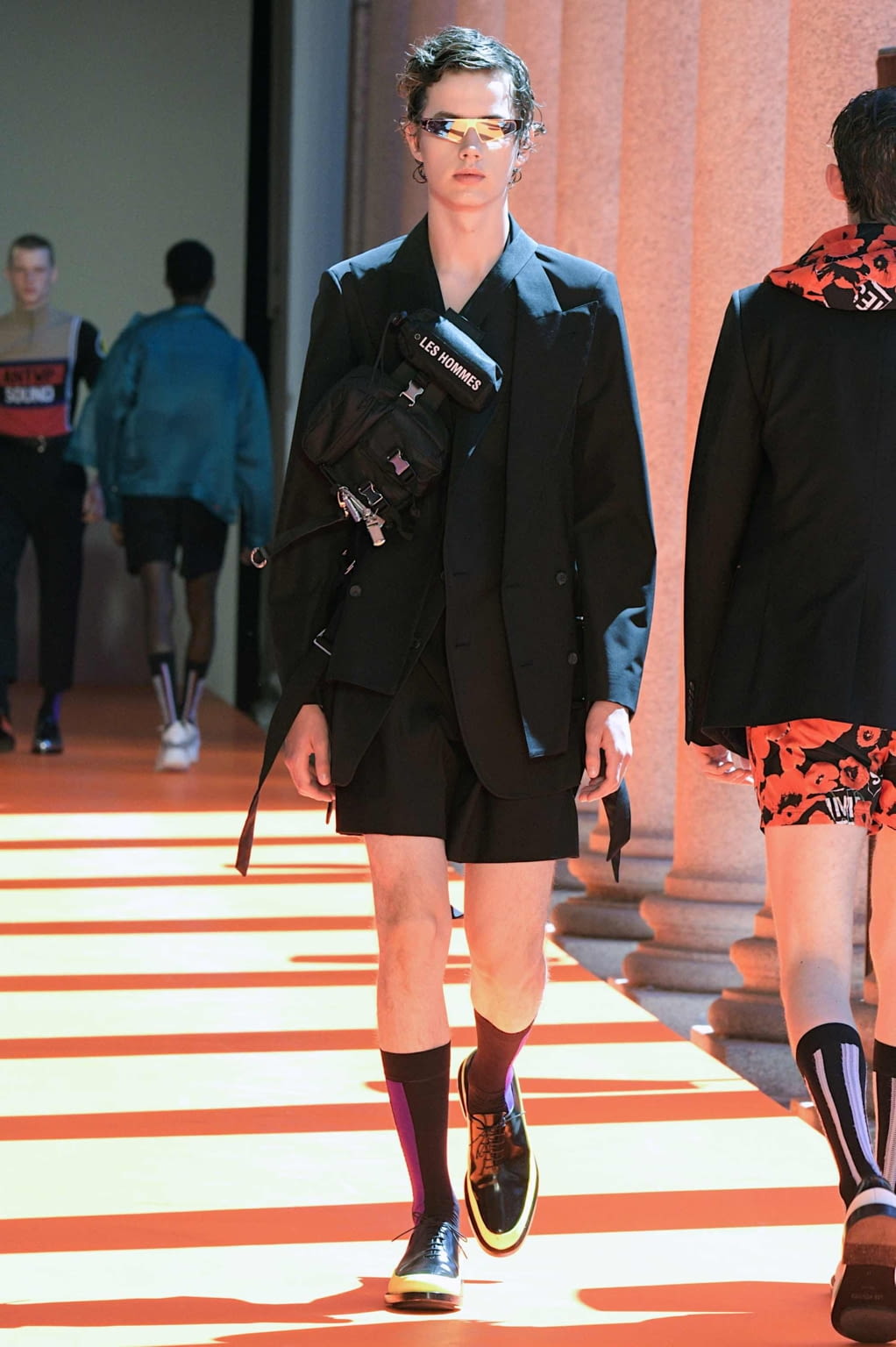 Fashion Week Milan Spring/Summer 2020 look 35 from the Les Hommes collection 男装