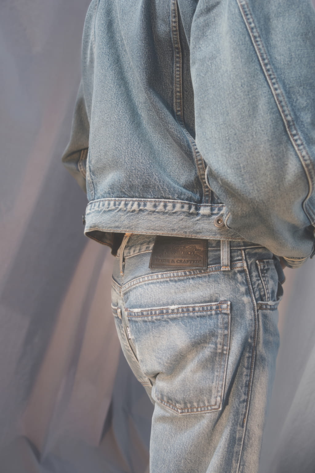 Fashion Week Paris Spring/Summer 2021 look 7 from the Levi’s® Made & Crafted collection womenswear