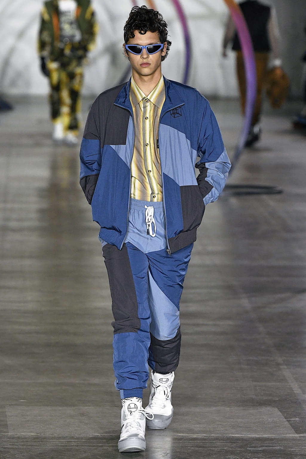 Fashion Week London Fall/Winter 2019 look 14 from the Liam Hodges collection menswear