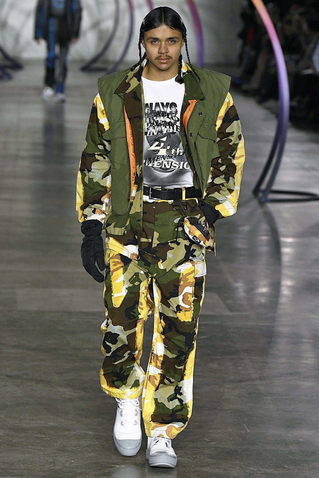Fashion Week London Fall/Winter 2019 look 15 from the Liam Hodges collection 男装