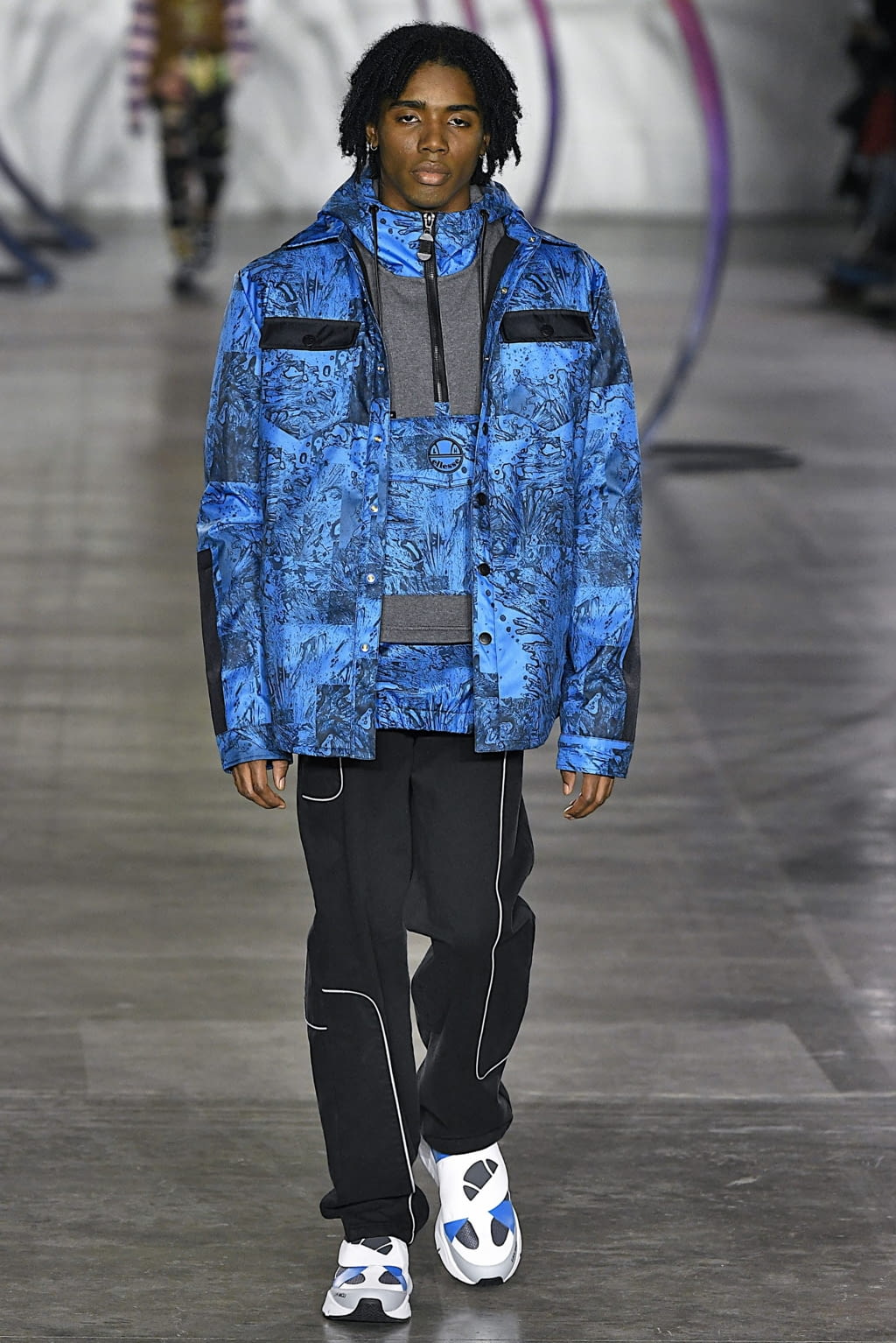 Fashion Week London Fall/Winter 2019 look 19 from the Liam Hodges collection 男装
