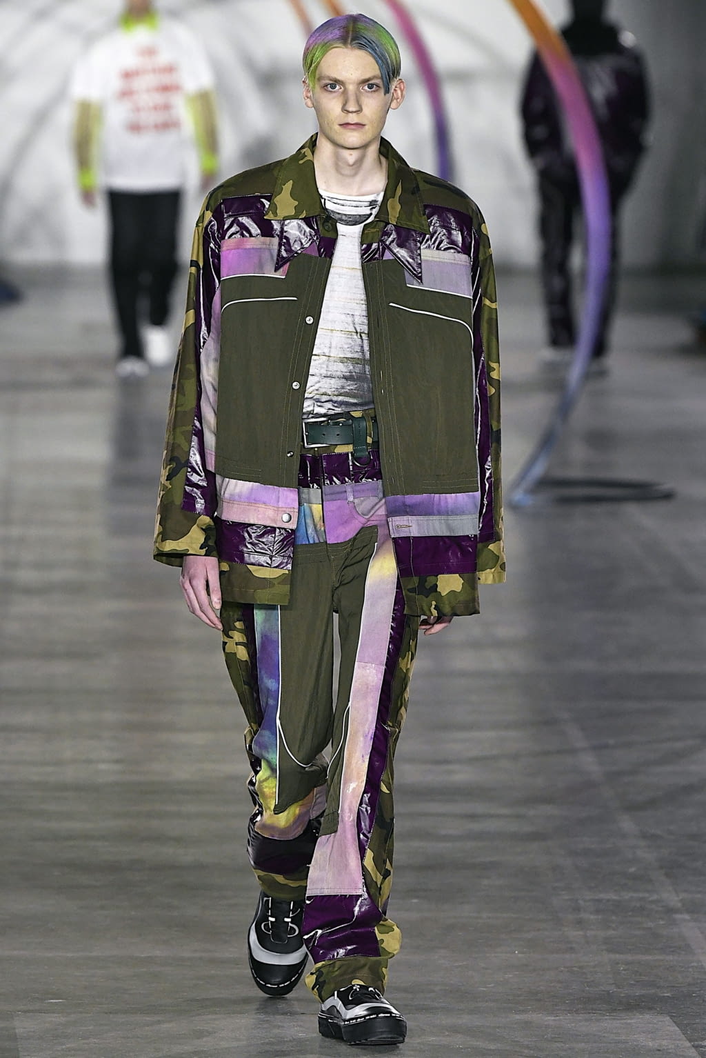 Fashion Week London Fall/Winter 2019 look 26 from the Liam Hodges collection 男装