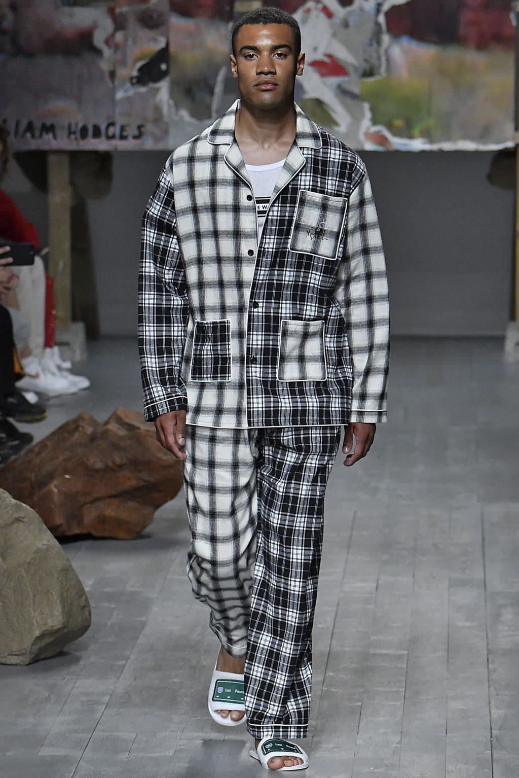 Fashion Week London Spring/Summer 2019 look 3 from the Liam Hodges collection menswear
