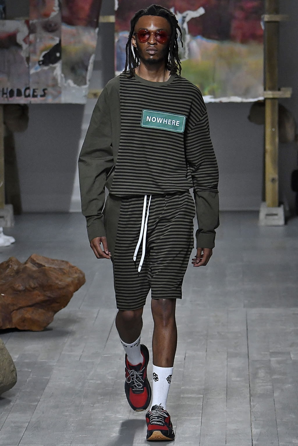 Fashion Week London Spring/Summer 2019 look 15 from the Liam Hodges collection menswear