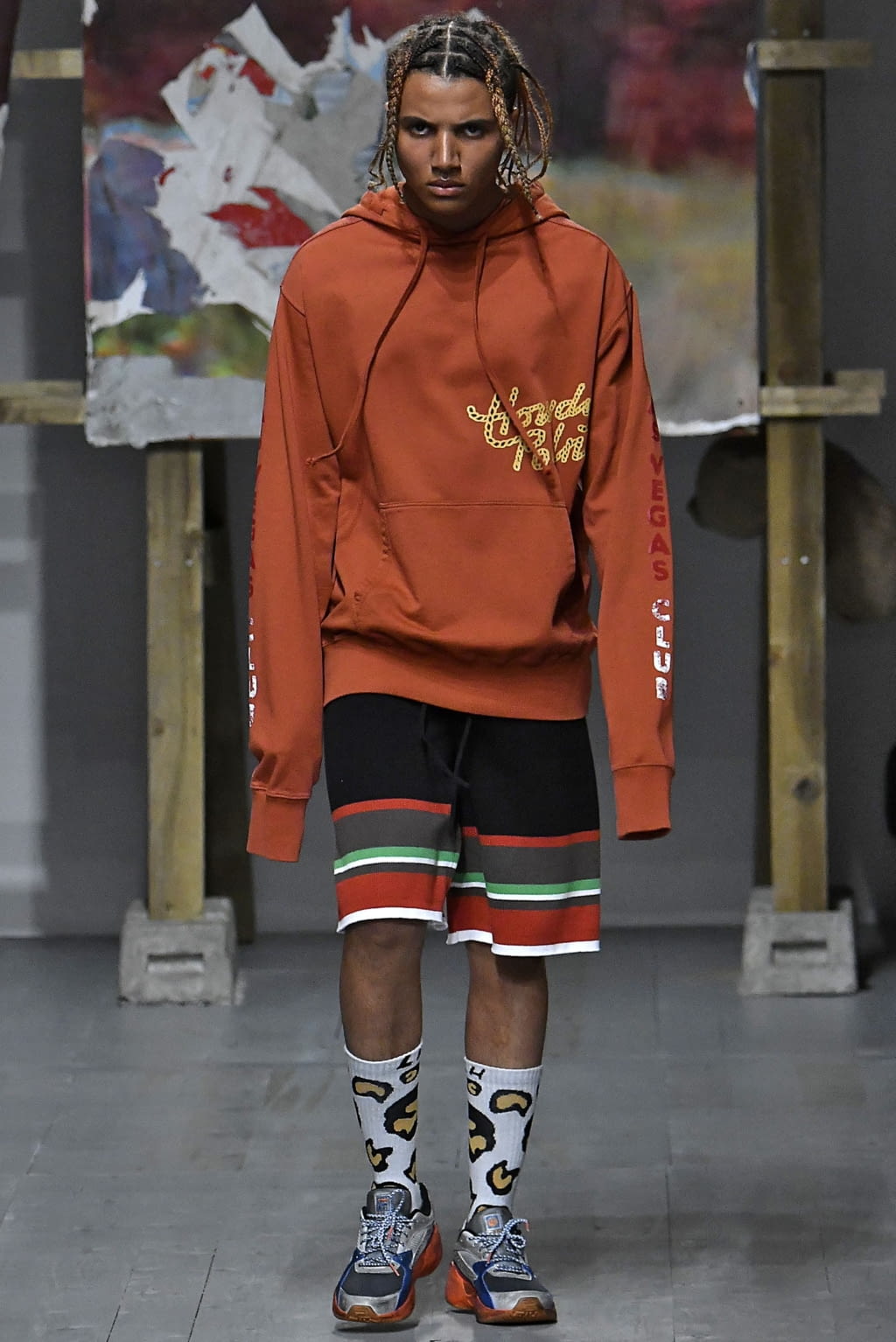 Fashion Week London Spring/Summer 2019 look 22 from the Liam Hodges collection 男装