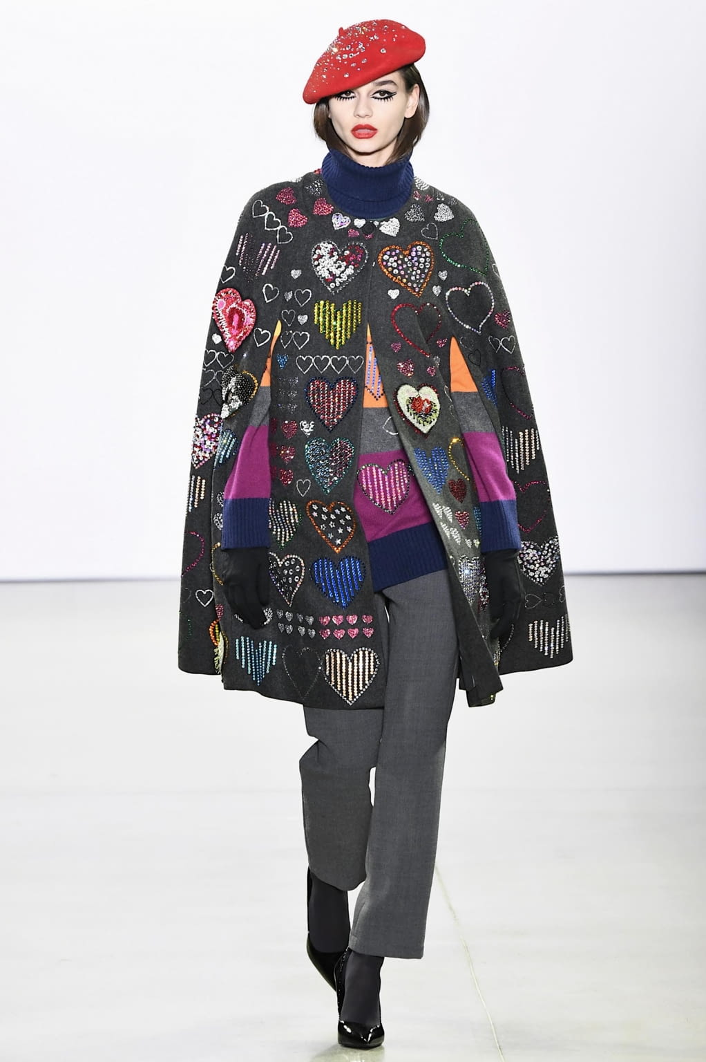 Fashion Week New York Fall/Winter 2020 look 1 from the Libertine collection 女装
