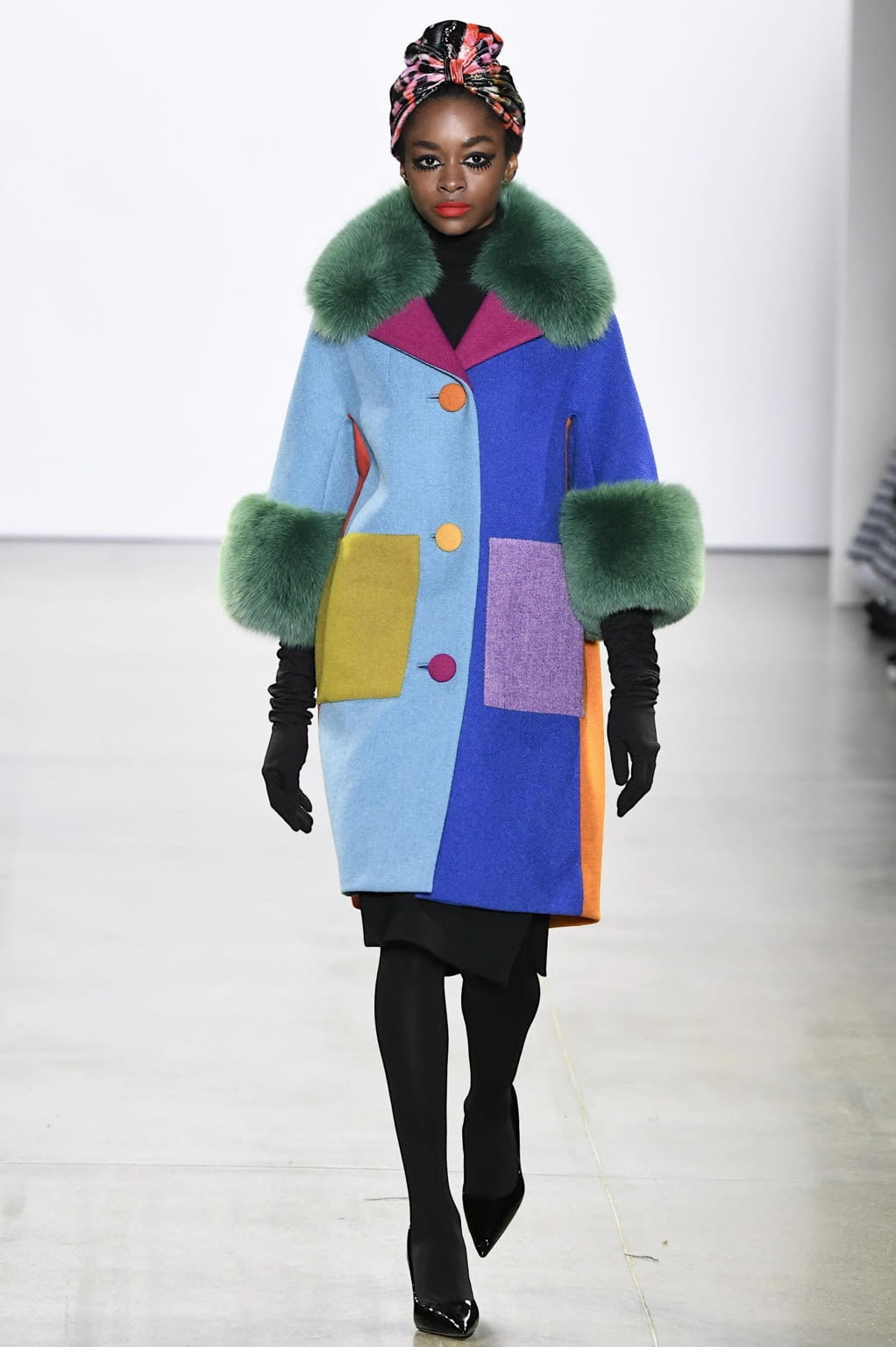 Fashion Week New York Fall/Winter 2020 look 2 from the Libertine collection womenswear