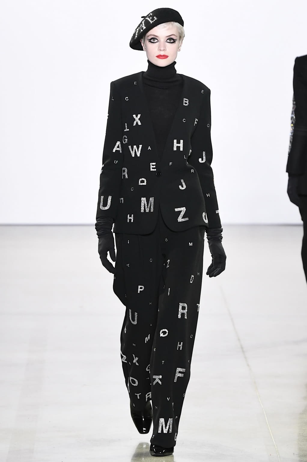 Fashion Week New York Fall/Winter 2020 look 5 from the Libertine collection womenswear