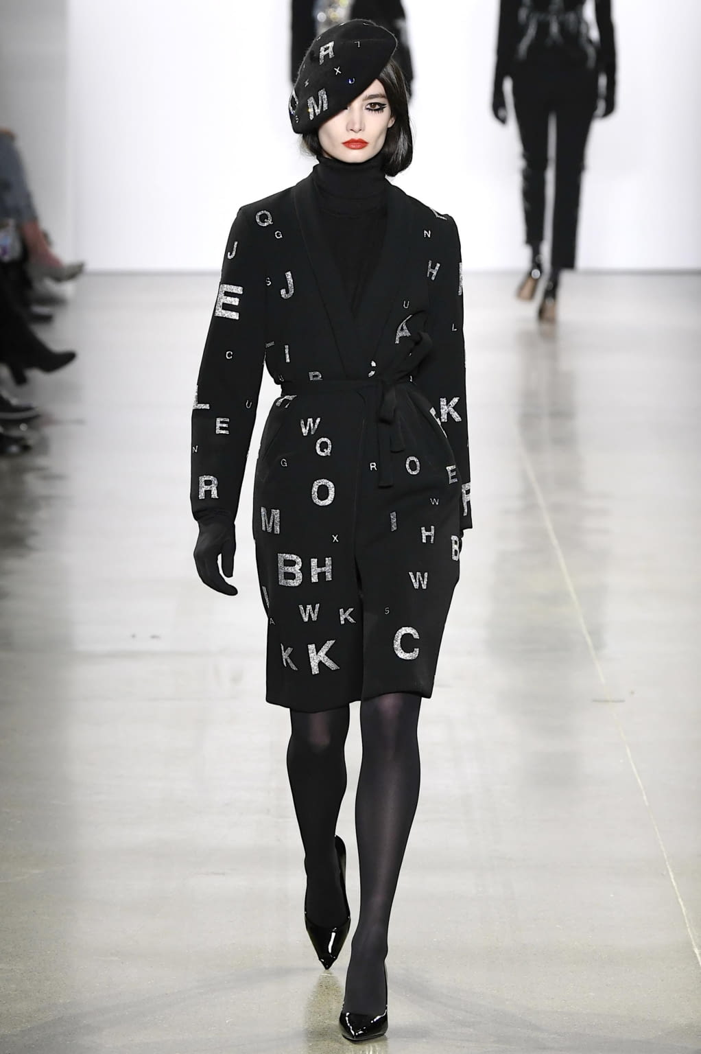 Fashion Week New York Fall/Winter 2020 look 6 from the Libertine collection 女装