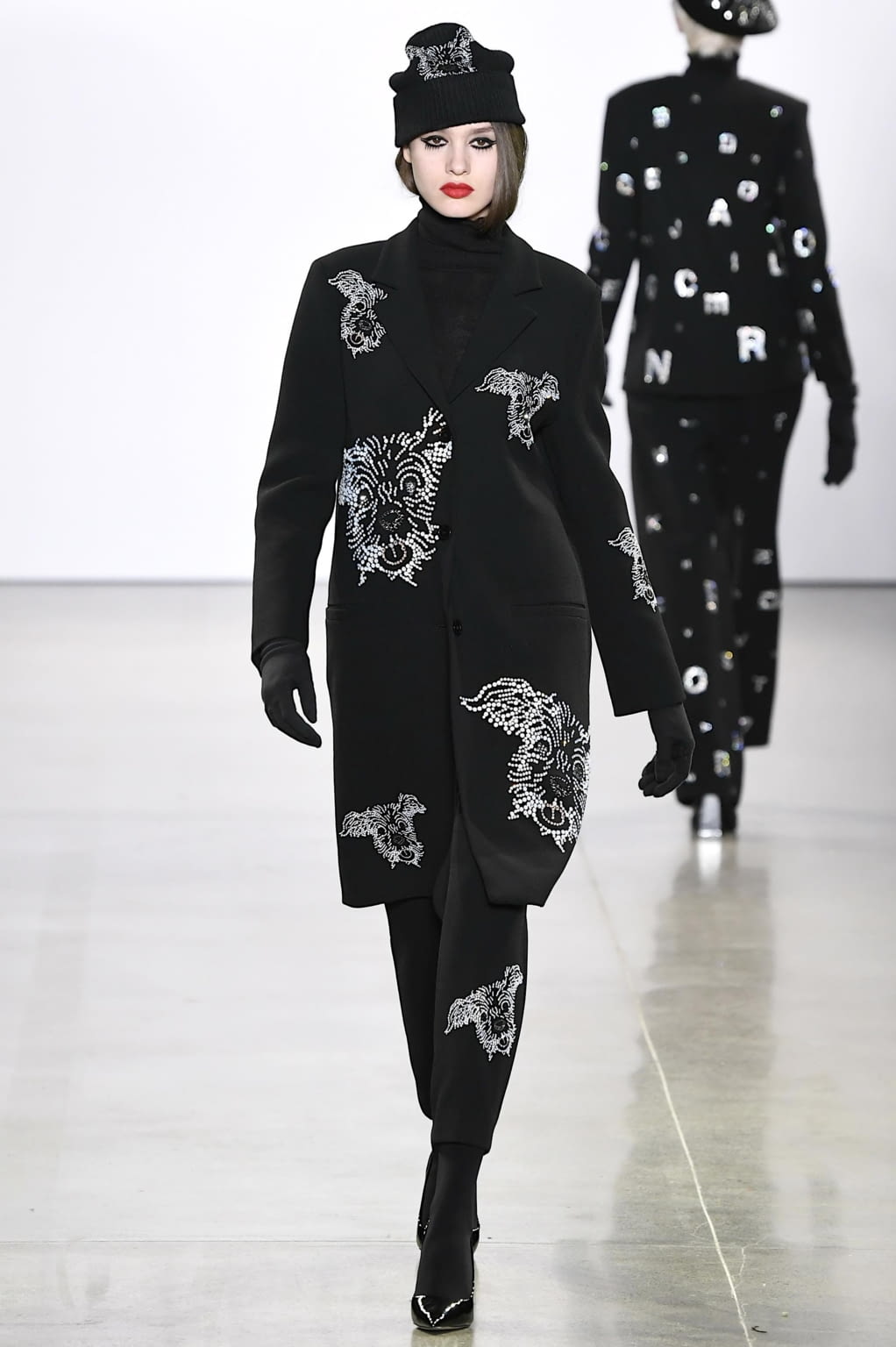 Fashion Week New York Fall/Winter 2020 look 7 de la collection Libertine womenswear