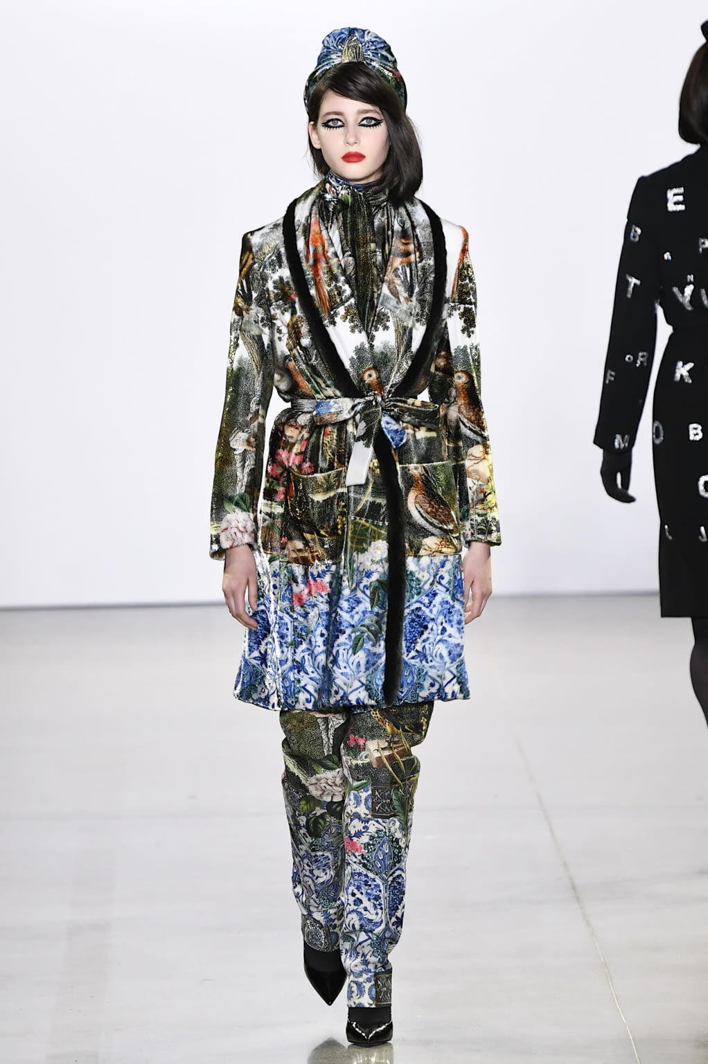 Fashion Week New York Fall/Winter 2020 look 8 from the Libertine collection womenswear