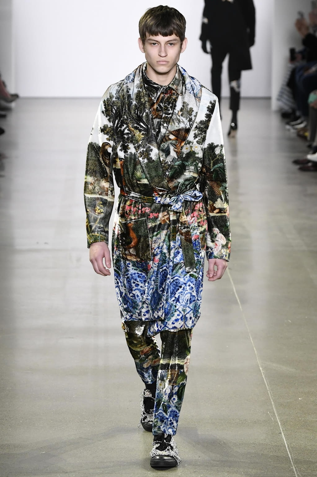 Fashion Week New York Fall/Winter 2020 look 9 from the Libertine collection womenswear