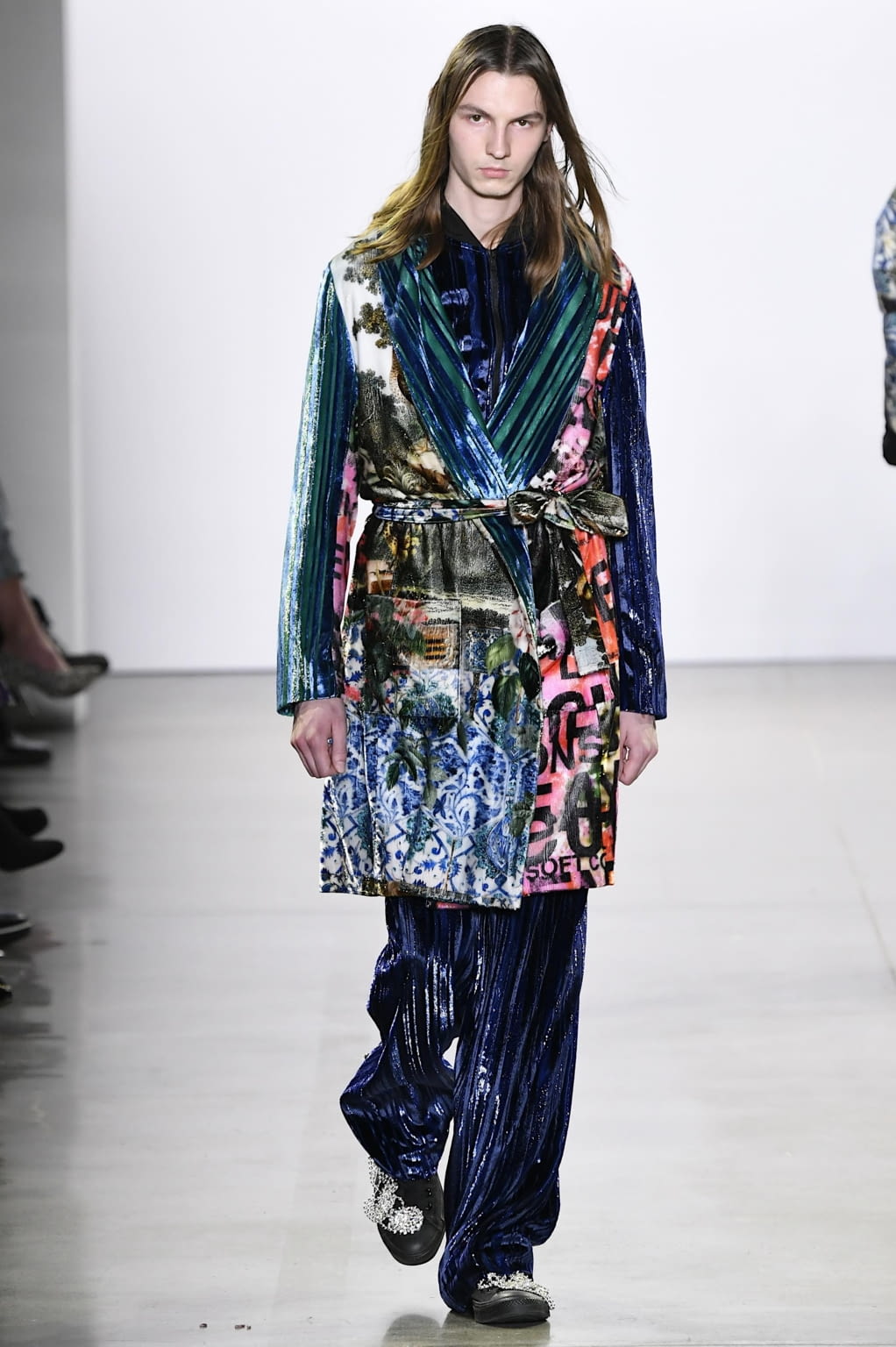 Fashion Week New York Fall/Winter 2020 look 12 from the Libertine collection 女装