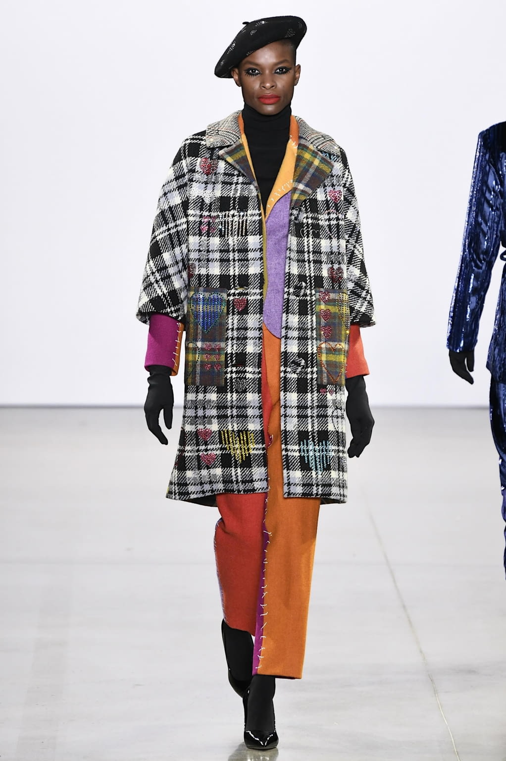 Fashion Week New York Fall/Winter 2020 look 16 from the Libertine collection womenswear