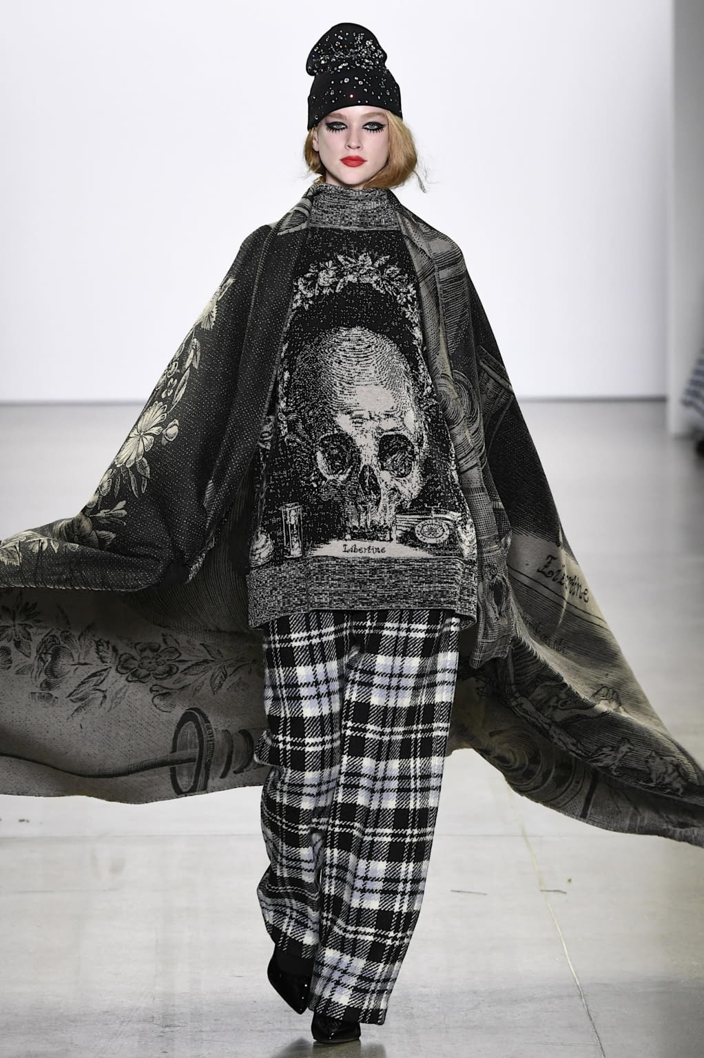 Fashion Week New York Fall/Winter 2020 look 19 from the Libertine collection 女装