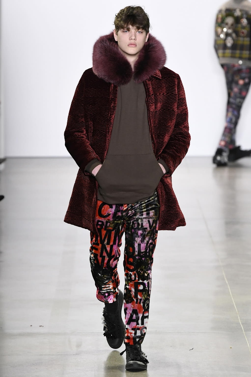 Fashion Week New York Fall/Winter 2020 look 25 from the Libertine collection womenswear