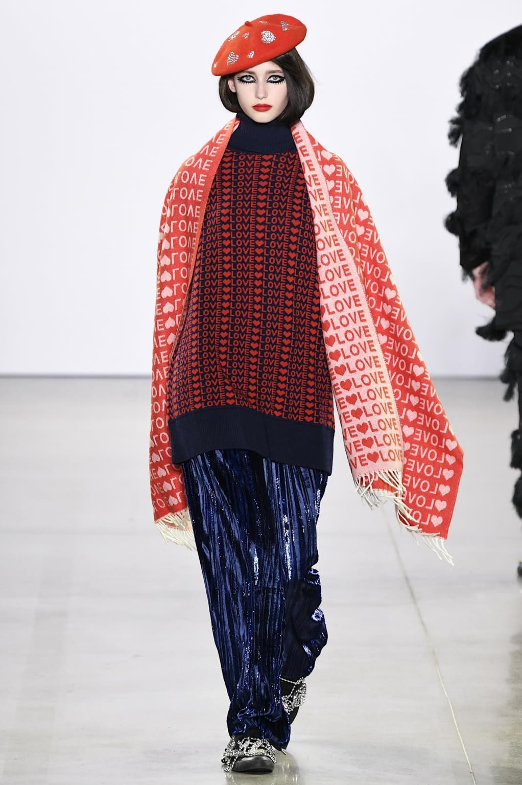 Fashion Week New York Fall/Winter 2020 look 33 from the Libertine collection 女装