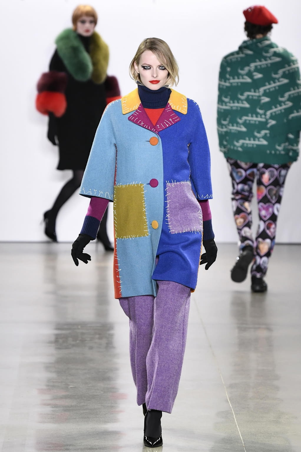 Fashion Week New York Fall/Winter 2020 look 34 from the Libertine collection 女装