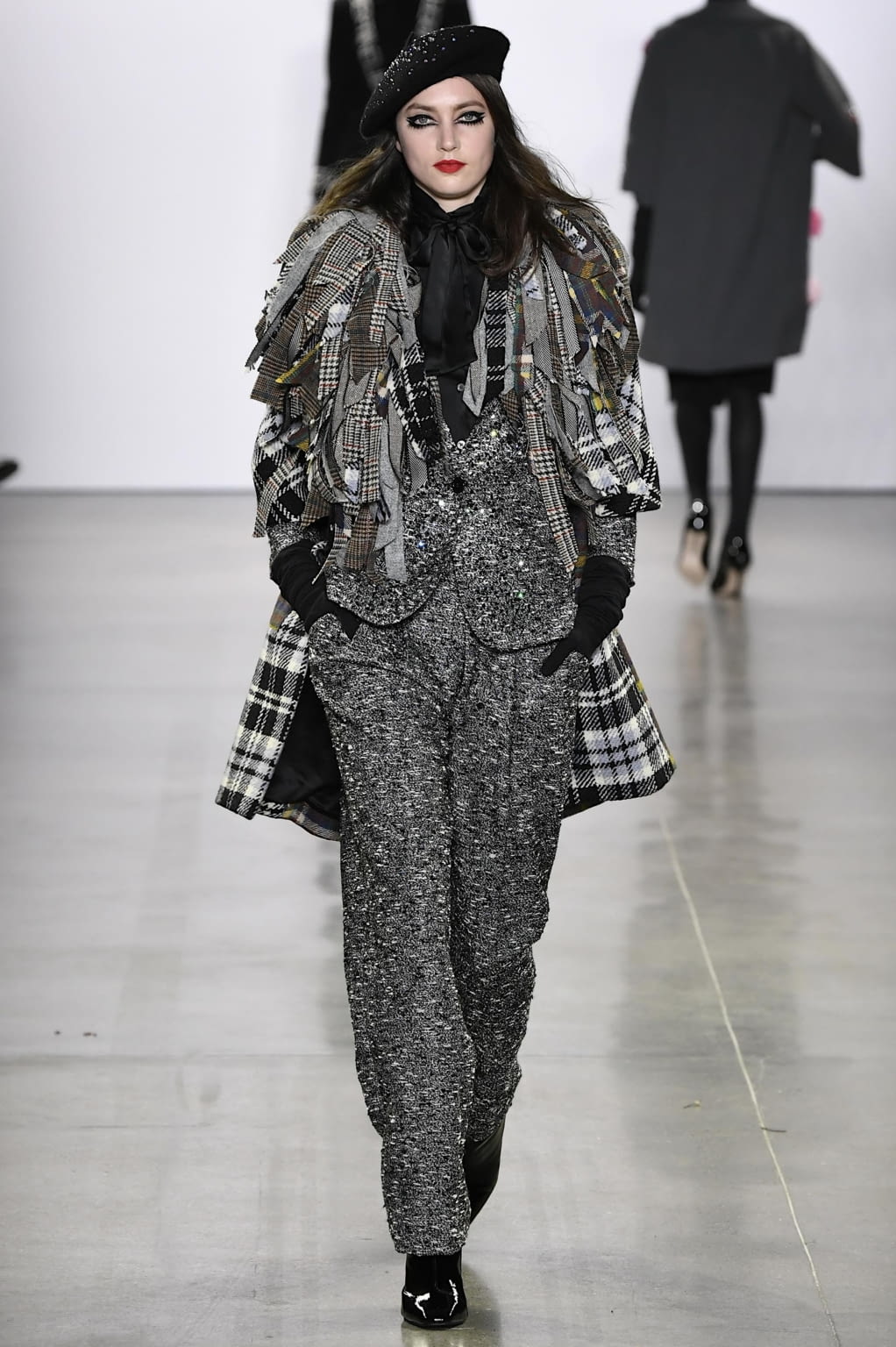 Fashion Week New York Fall/Winter 2020 look 39 from the Libertine collection 女装