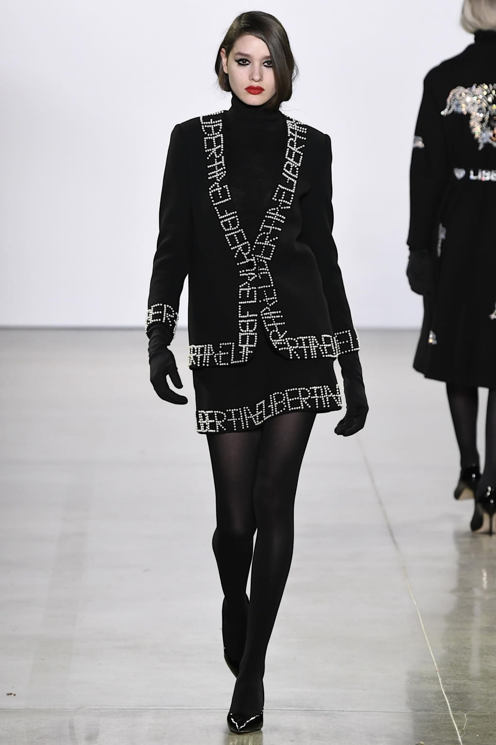 Fashion Week New York Fall/Winter 2020 look 40 from the Libertine collection 女装