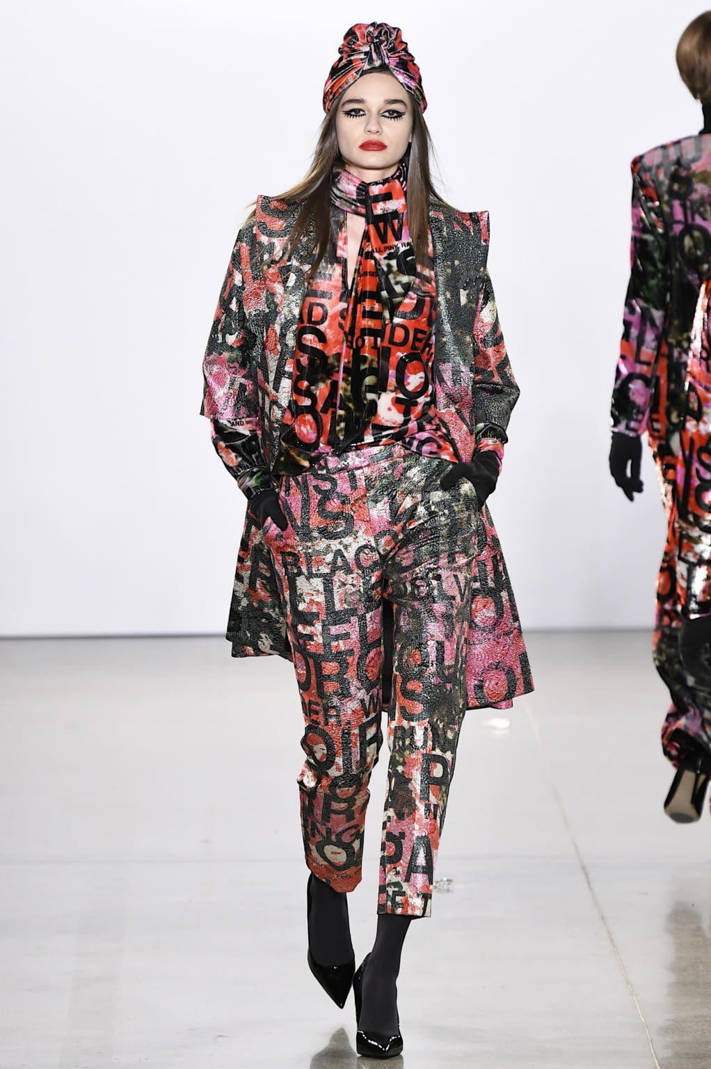 Fashion Week New York Fall/Winter 2020 look 59 from the Libertine collection womenswear