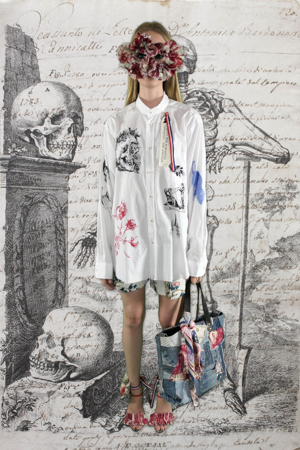 Fashion Week New York Spring/Summer 2021 look 6 from the Libertine collection womenswear