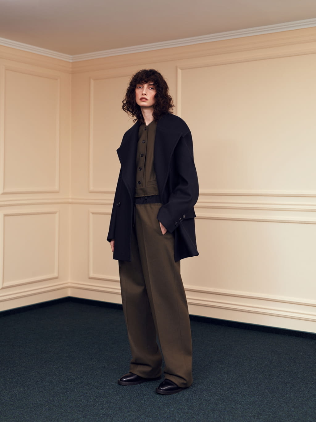 Fashion Week Paris Fall/Winter 2021 look 15 de la collection Litkovskaya womenswear