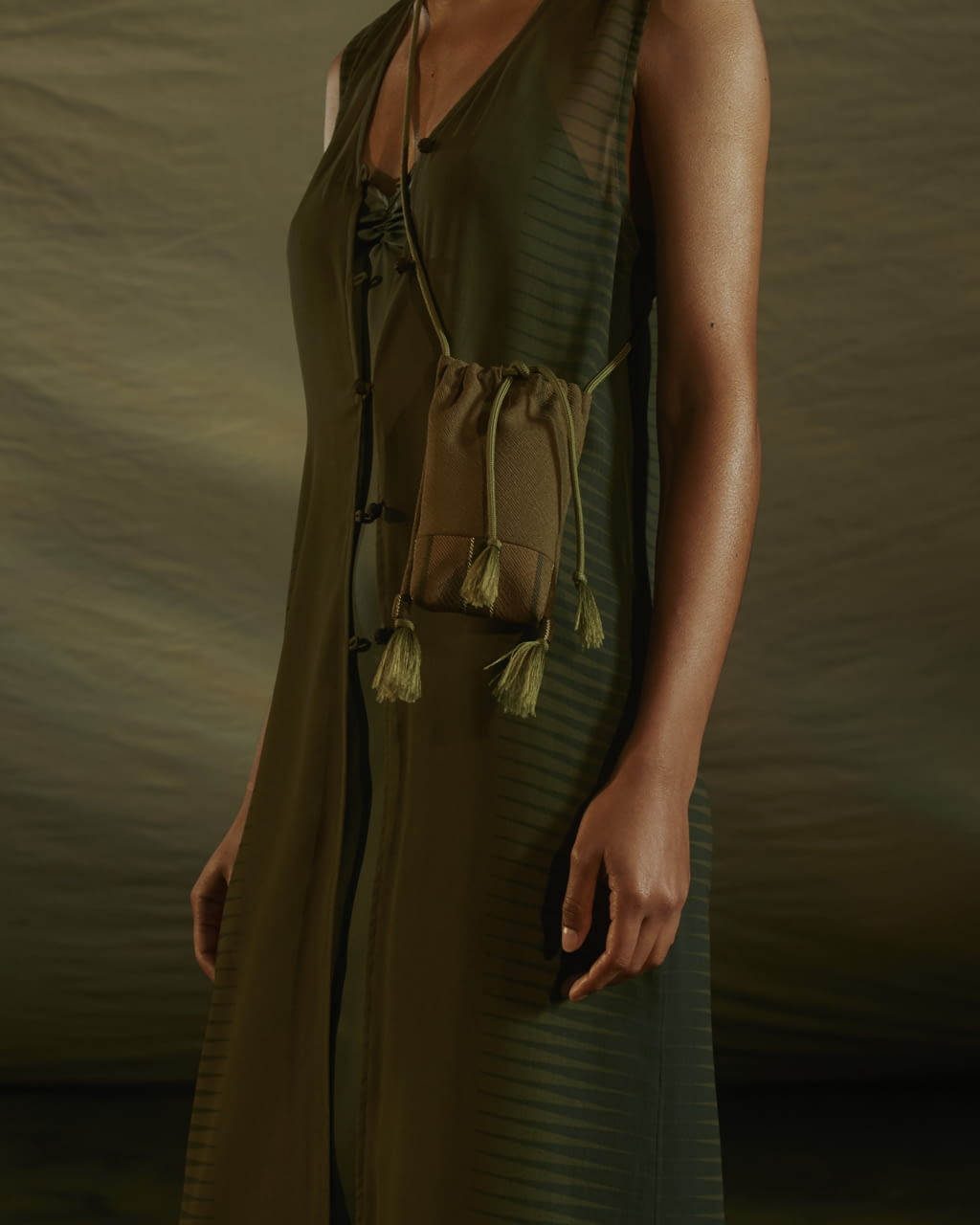 Fashion Week London Spring/Summer 2021 look 14 from the Qasimi collection womenswear