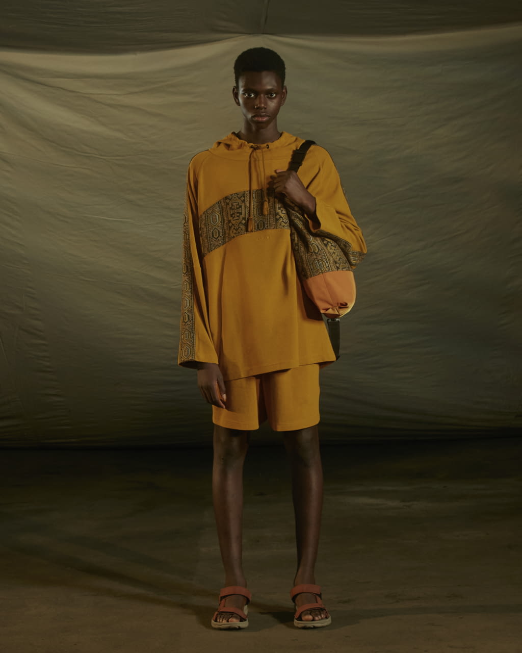 Fashion Week London Spring/Summer 2021 look 20 from the Qasimi collection womenswear