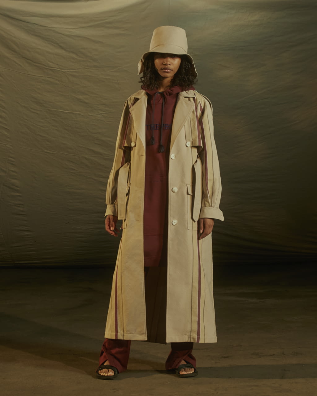 Fashion Week London Spring/Summer 2021 look 28 from the Qasimi collection womenswear