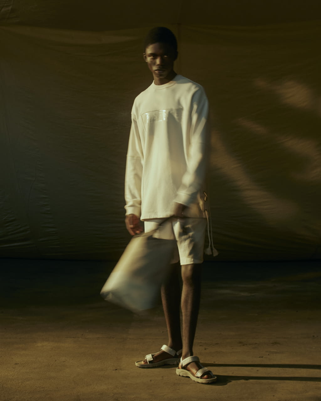 Fashion Week London Spring/Summer 2021 look 6 from the Qasimi collection 女装