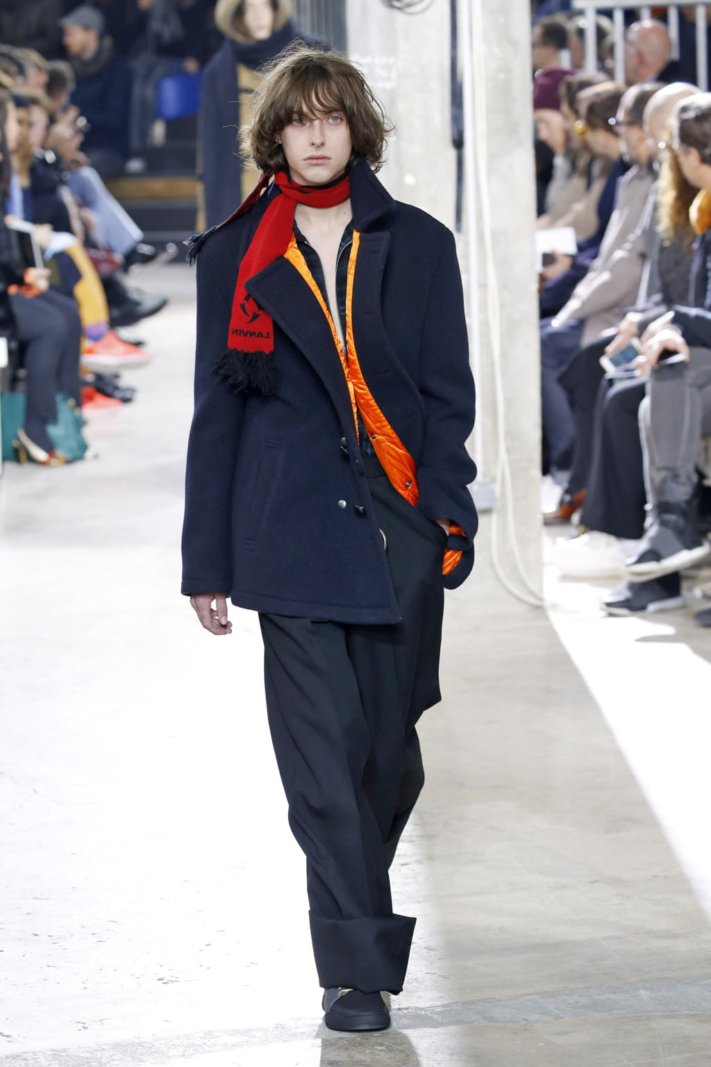 Fashion Week Paris Fall/Winter 2017 look 47 from the Lanvin collection menswear