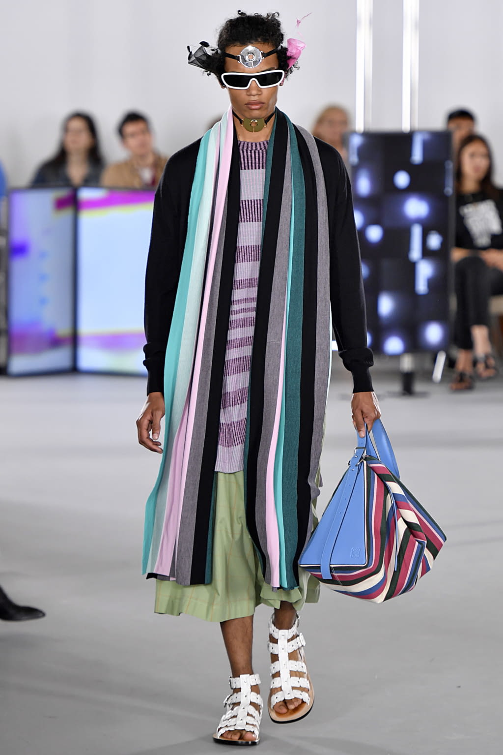 Fashion Week Paris Spring/Summer 2020 look 18 de la collection Loewe menswear