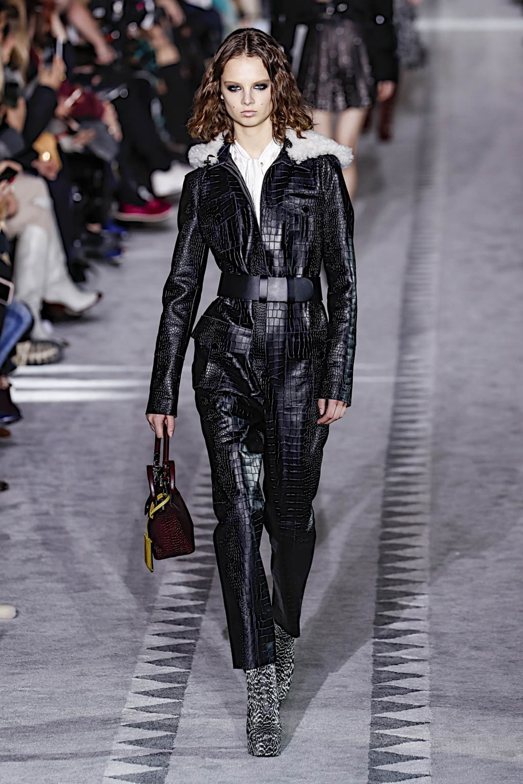 Fashion Week New York Fall/Winter 2019 look 3 de la collection Longchamp womenswear