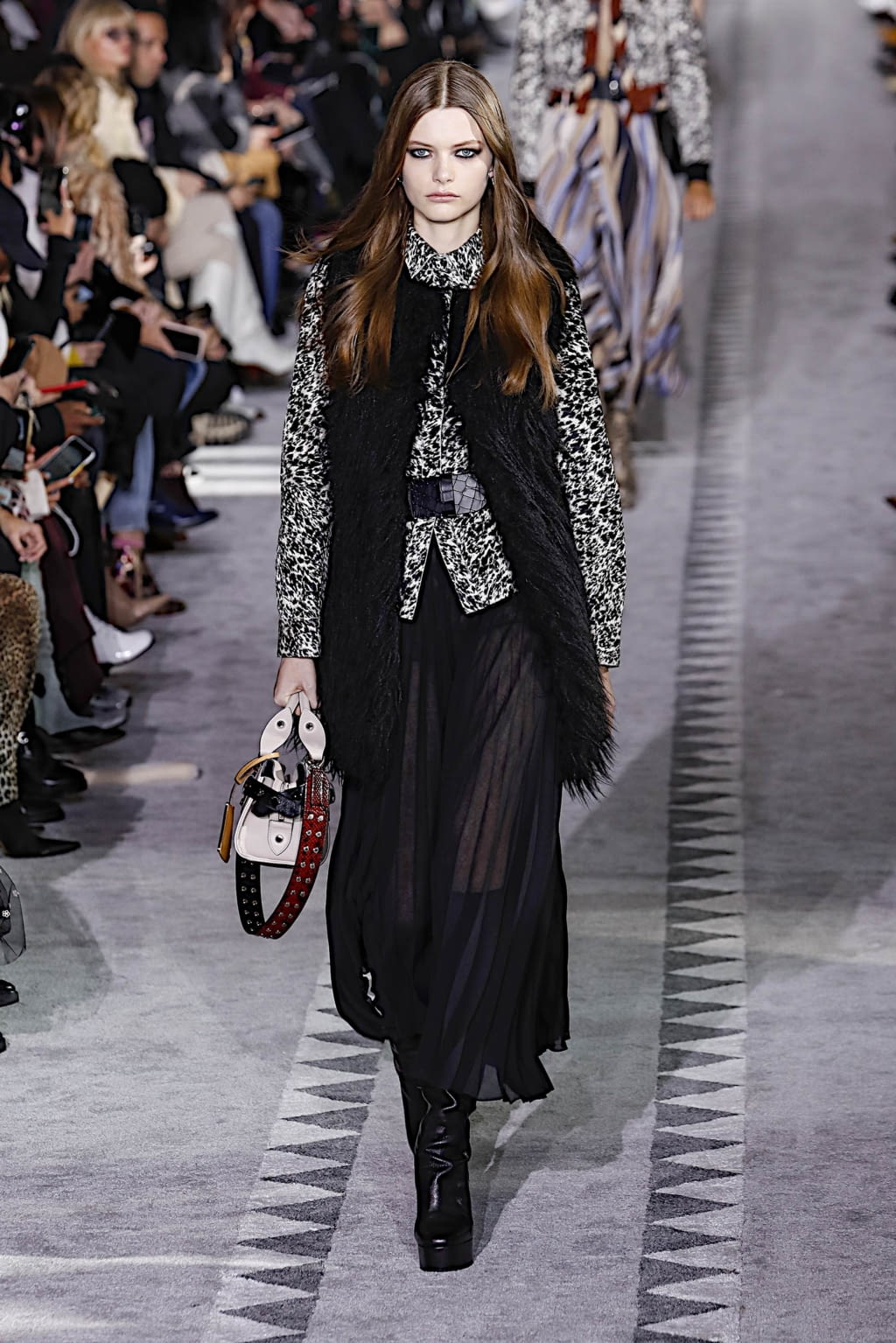 Fashion Week New York Fall/Winter 2019 look 27 from the Longchamp collection 女装
