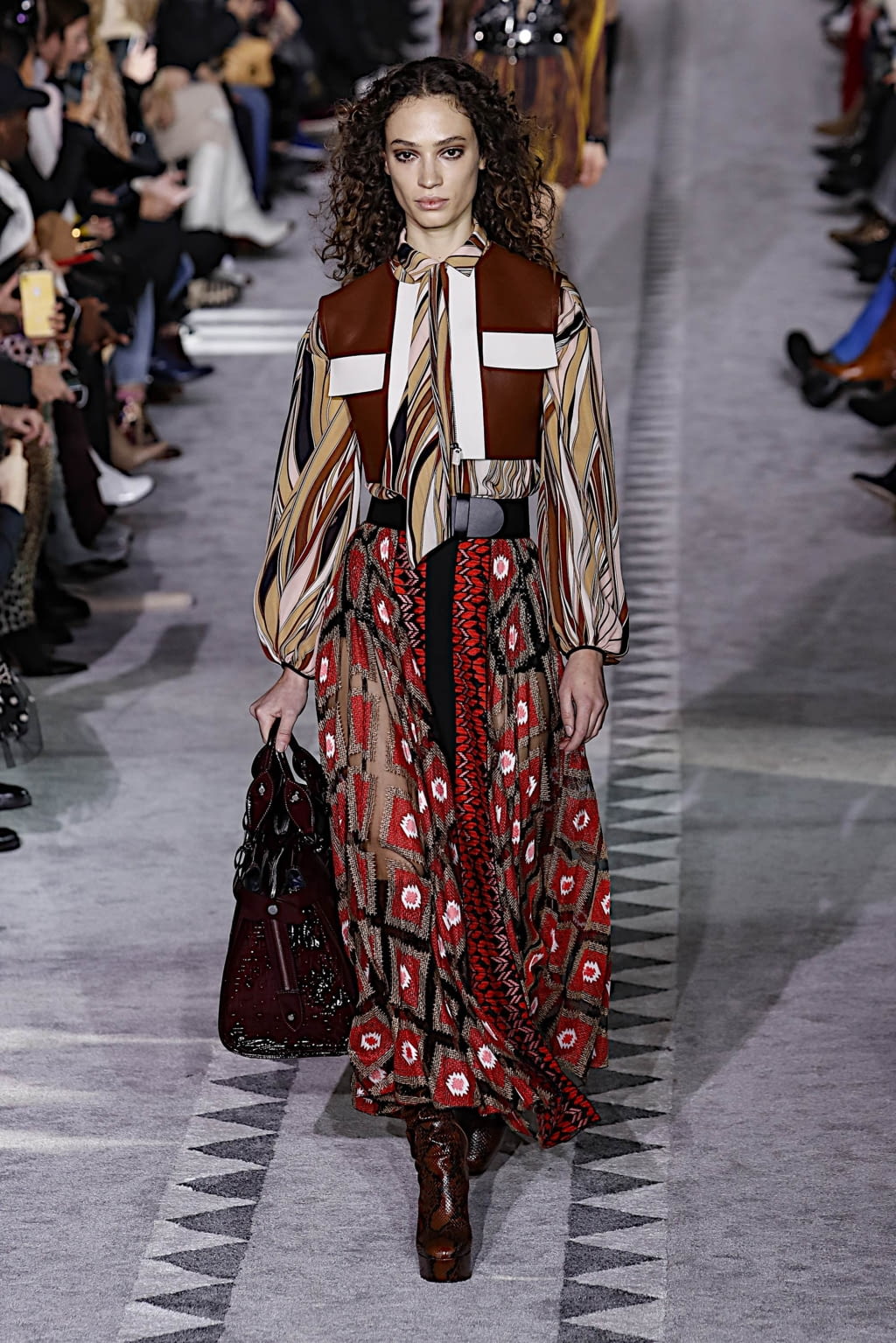 Fashion Week New York Fall/Winter 2019 look 32 from the Longchamp collection womenswear