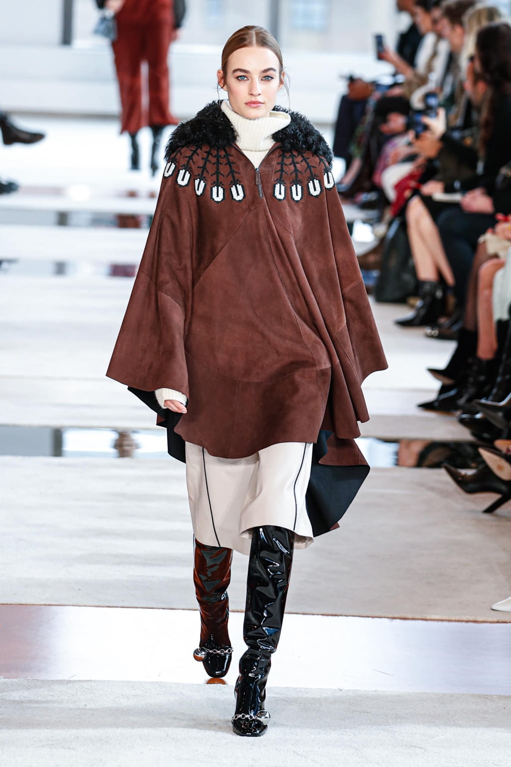 Fashion Week New York Fall/Winter 2020 look 3 from the Longchamp collection womenswear