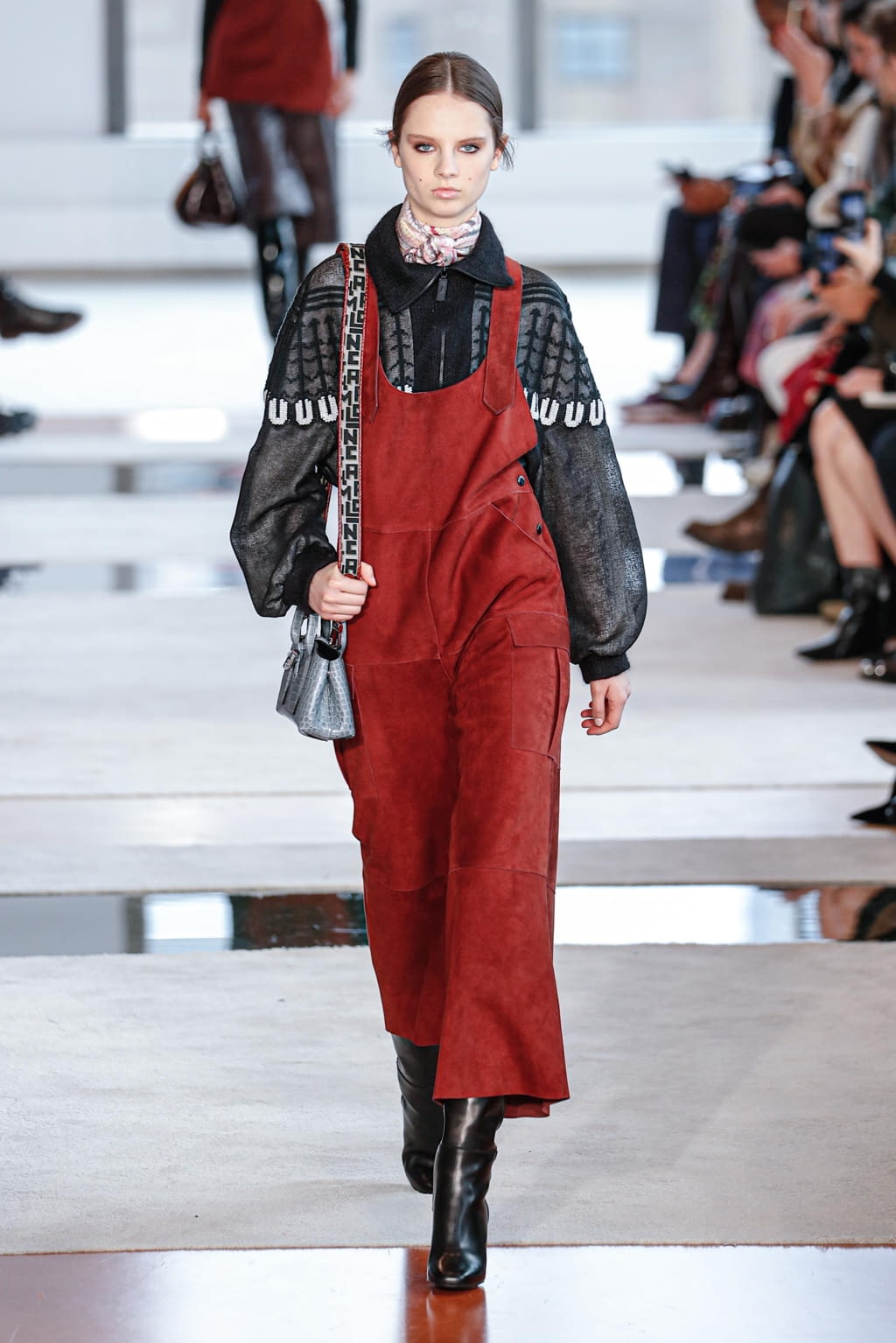 Fashion Week New York Fall/Winter 2020 look 4 from the Longchamp collection womenswear
