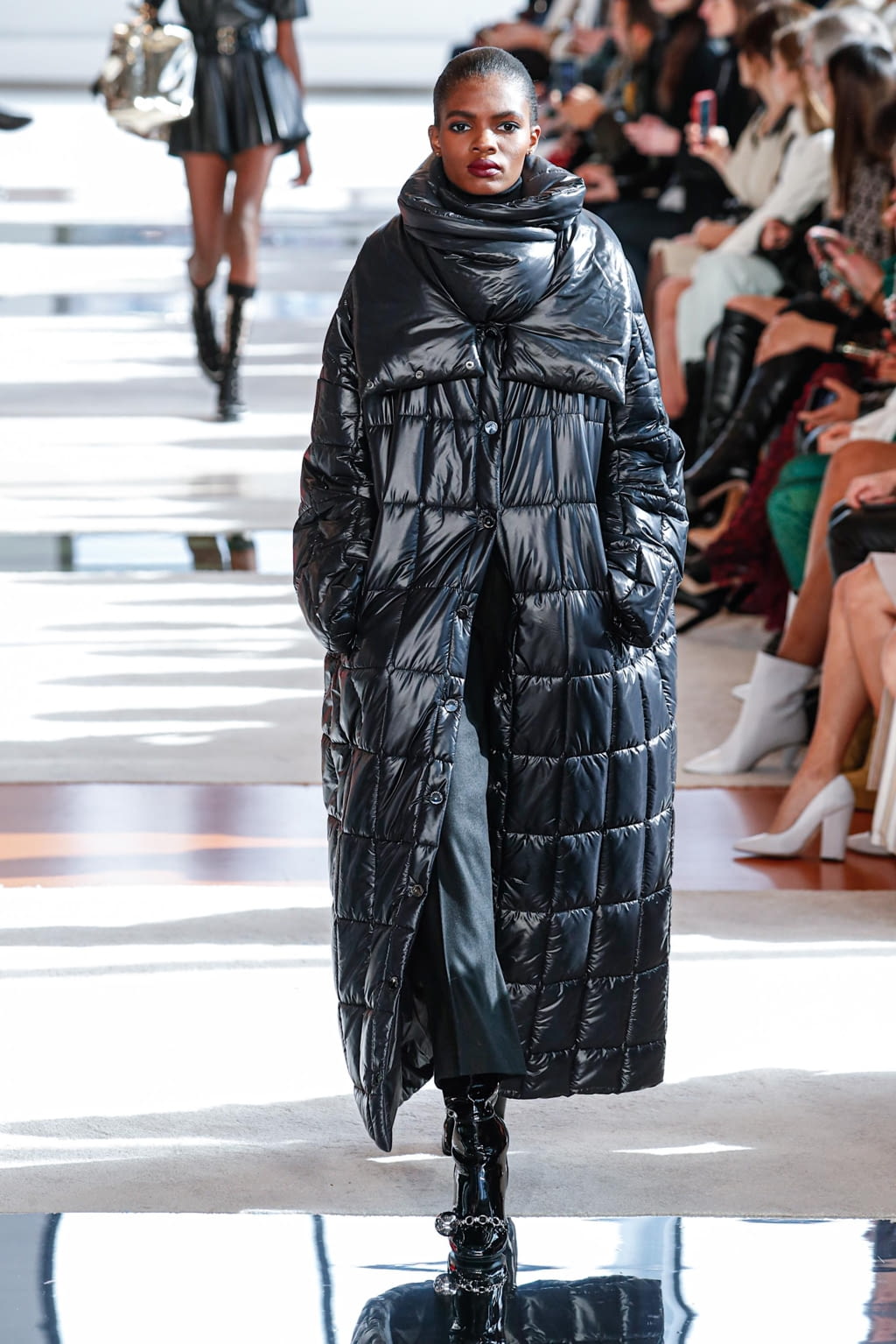 Fashion Week New York Fall/Winter 2020 look 11 from the Longchamp collection womenswear