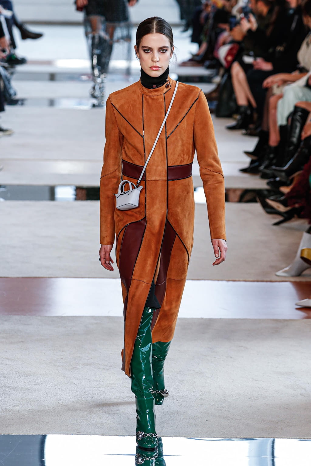 Fashion Week New York Fall/Winter 2020 look 16 from the Longchamp collection 女装