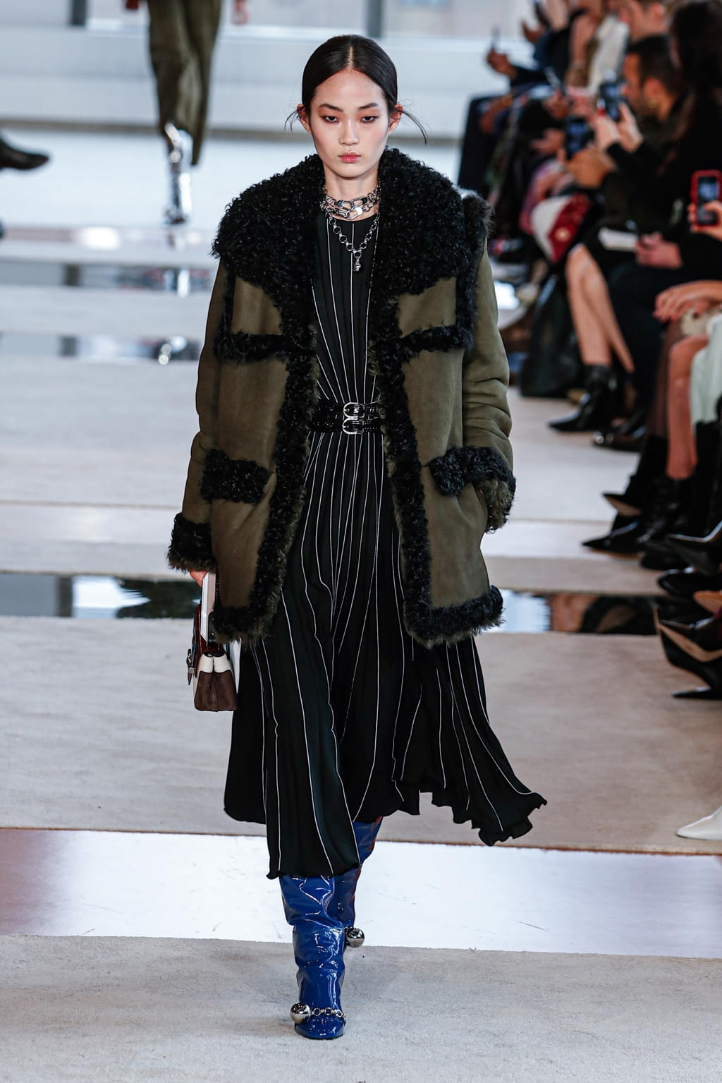 Fashion Week New York Fall/Winter 2020 look 18 from the Longchamp collection womenswear